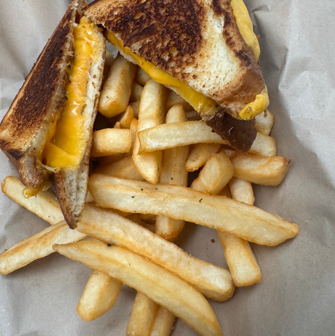 Grilled Cheese Sandwich.