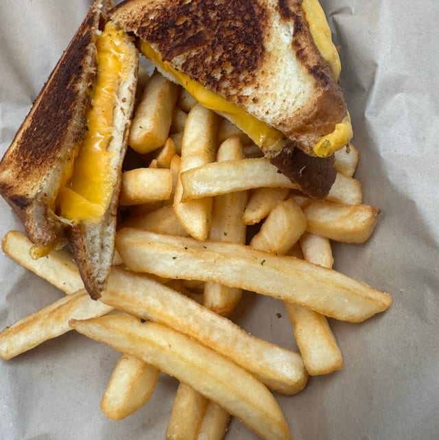 Grilled Cheese Sandwich.