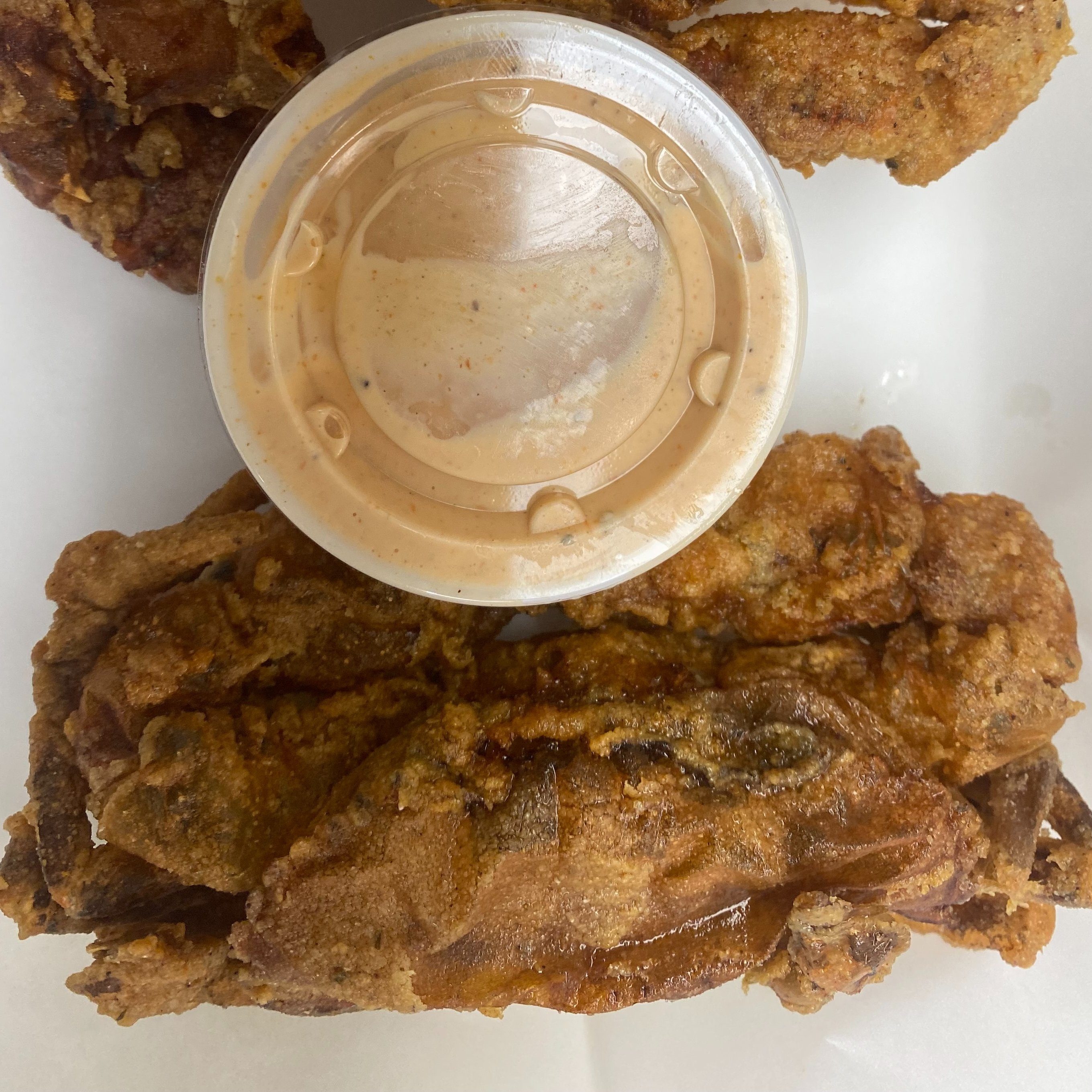 1 Crab Cake or 1 Soft Shell.