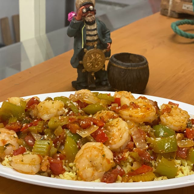 Shrimp Creole.