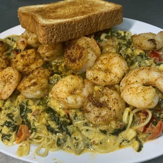 Shrimp Scampi (Creamy)