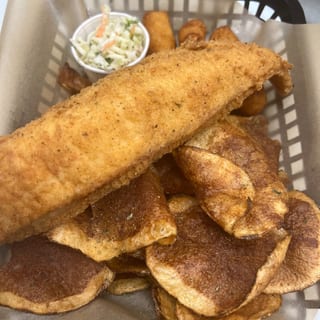 Whiting Plate Lunch