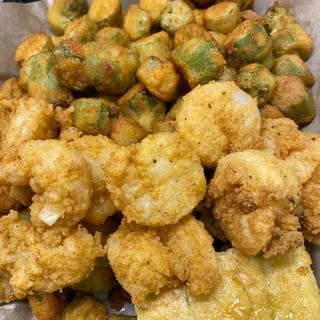 Shrimp Plate Lunch