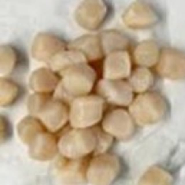 Bay Scallops by the 1/2 pound.