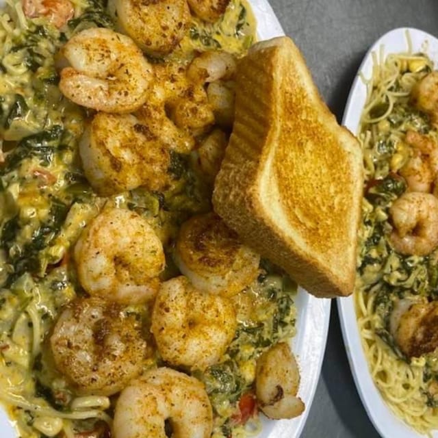 Shrimp Scampi (Creamy).