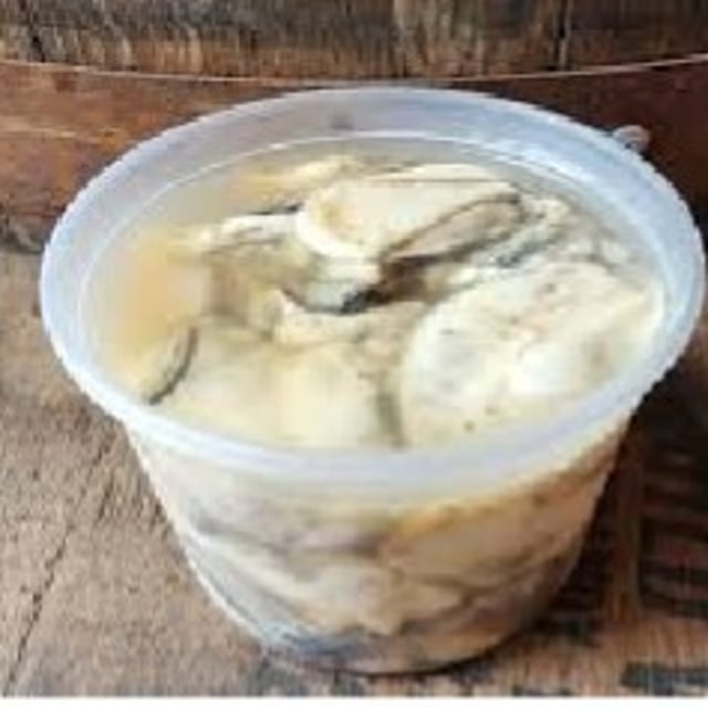 Oysters (Out of the Shell) 1/2 pint.