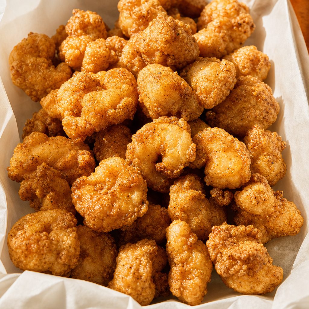 Popcorn Shrimp.