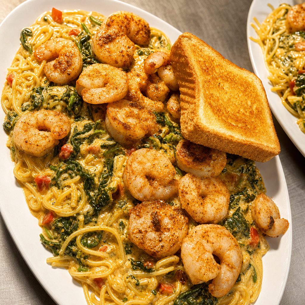 Shrimp Scampi (Creamy).