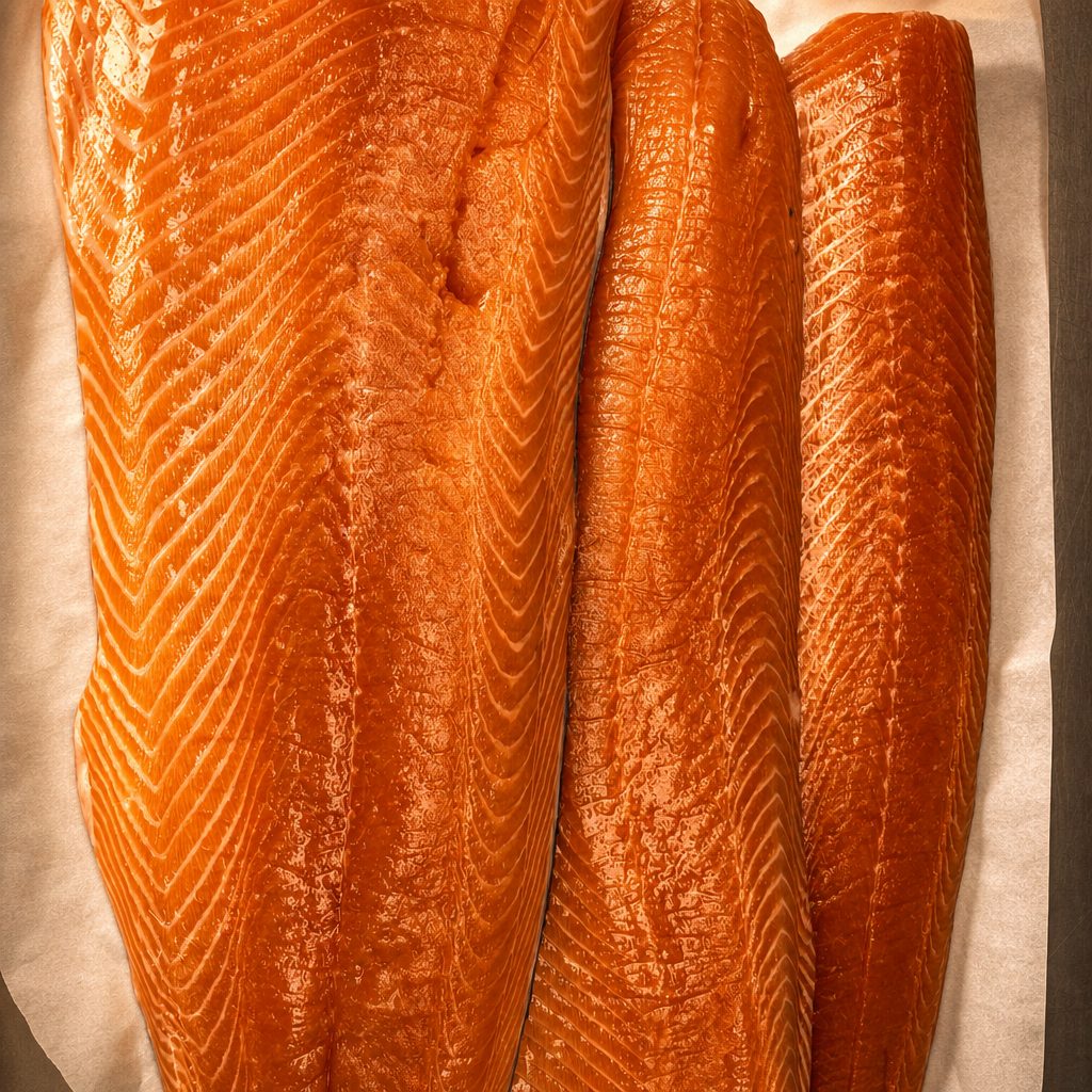 Salmon (6-8oz) by the pound.
