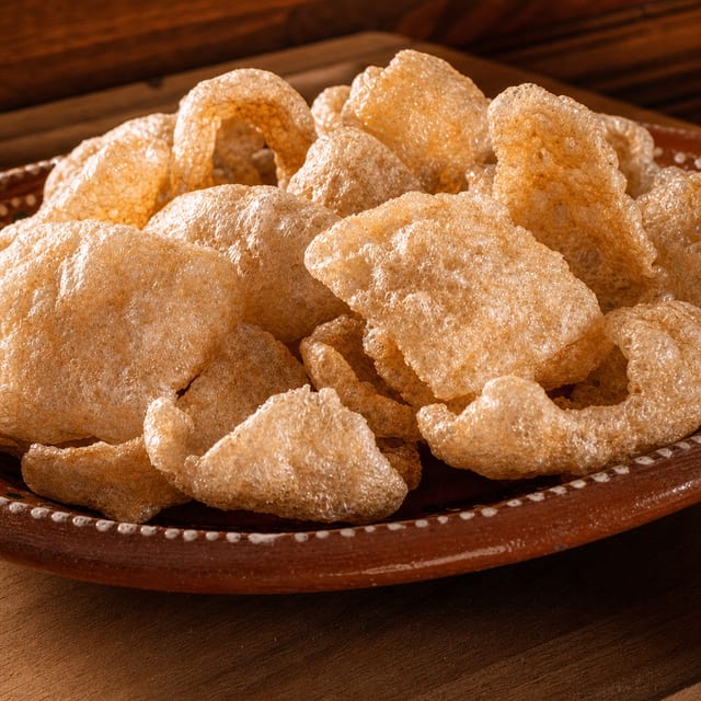 Pigs Sassy Seasoned Pork Rinds.