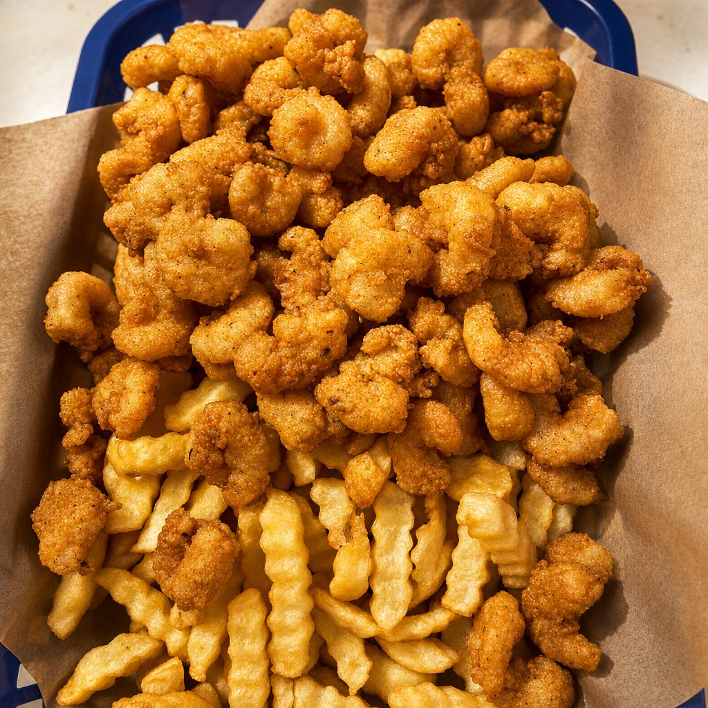 Popcorn Shrimp.
