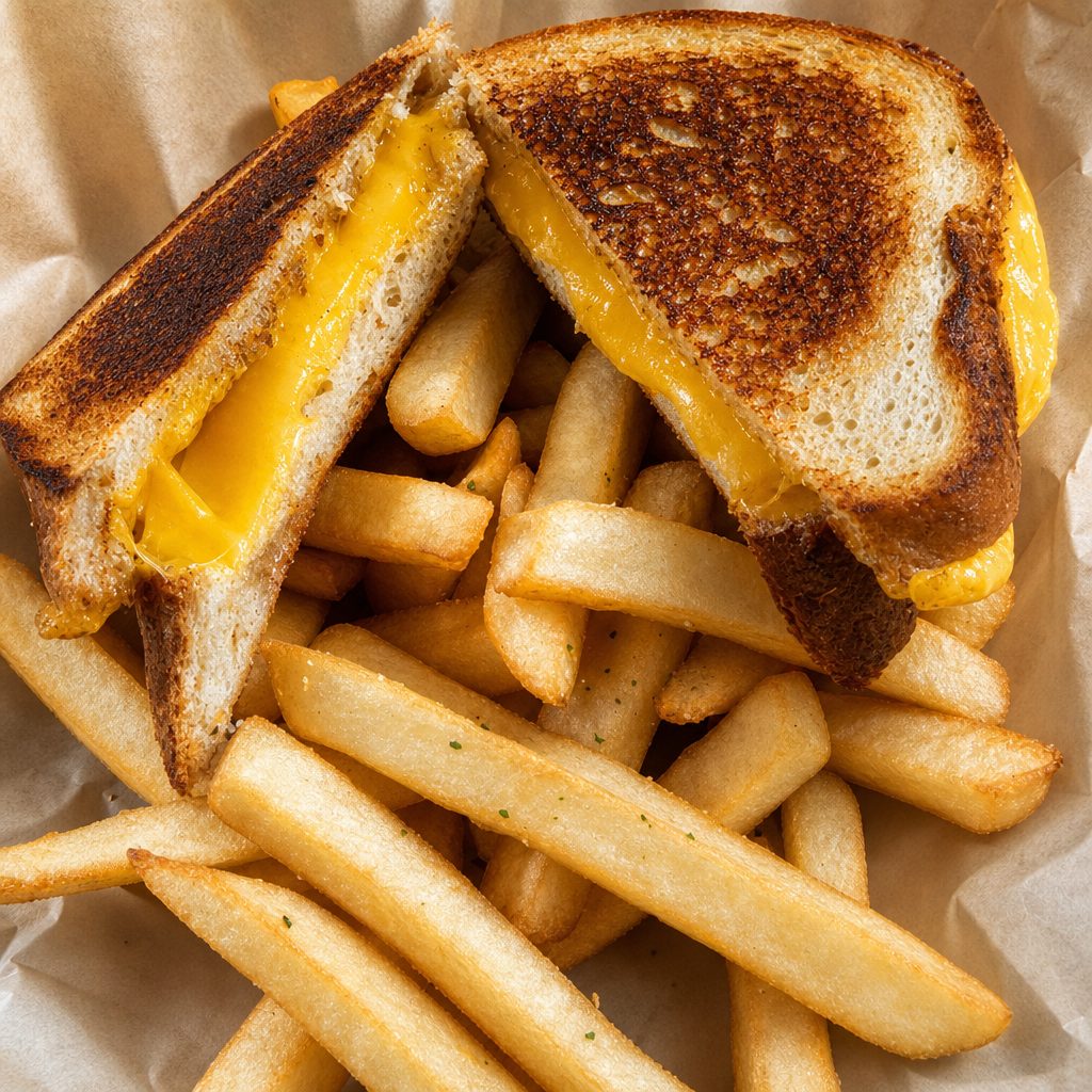Grilled Cheese Sandwich.